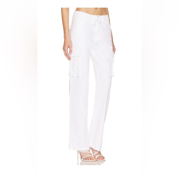 Superdown Bobbi Cargo Pant in Ivory XS - Picture 2 of 4